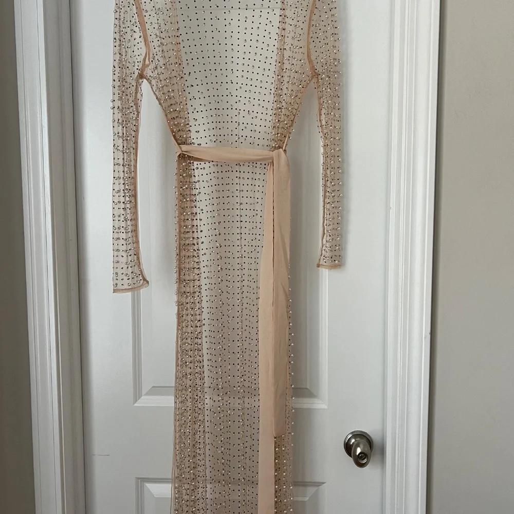 Pearl And Rhinestone Duster - Picture 5 of 8